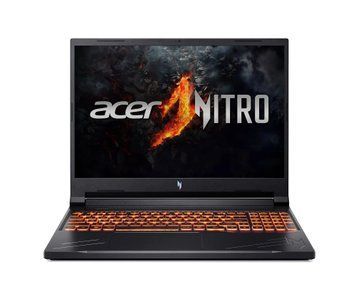 Ноутбук Acer Nitro V 16 (NH.QRVEP.00Q-16GB), AMD Ryzen 5 8645HS / 16" / 165 Гц / RAM 16 ГБ DDR5 / SSD 512 ГБ / RTX 4050 / Windows 11 Home / Чорний