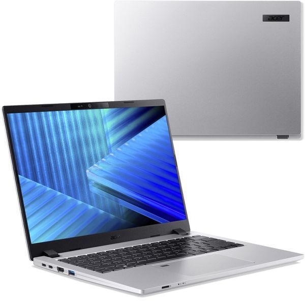 Ноутбук Acer TravelMate P2 14 TMP214-76-G2-TCO (NX.BLLEP.002), Ultra 5-125H / 14&Prime; / RAM 16 ГБ / SSD 512 ГБ / Windows 11 Professional / Сірий