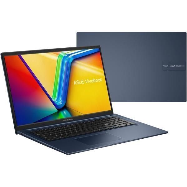 Ноутбук Asus Vivobook 17 X1704VA (X1704VA-AU1068W), Core 5 120U / 17.3&Prime; / RAM 16 ГБ / SSD 512 ГБ / Intel Graphics / Windows 11 / Quiet Blue