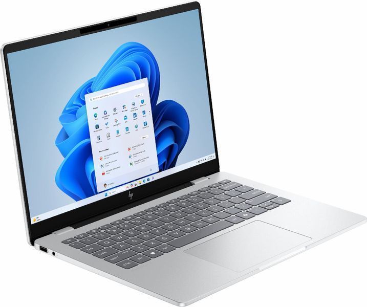 Ноутбук Hp OmniBook 7 AI 14-fr0216nw, (C1LS3EA), 14" / OLED / Intel Core Ultra 7-255H / RAM 32GB / SSD 512 ГБ / Intel Arc Graphics 140T / Windows 11 Home / Сріблястий