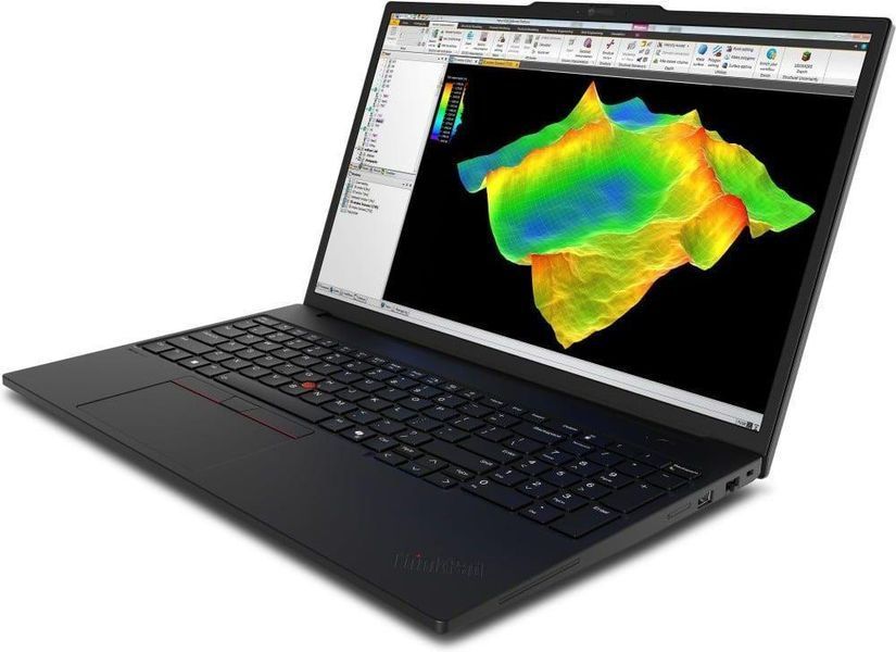 Ноутбук Lenovo ThinkPad P16s Gen 4 (21QV000NPB), Intel Core Ultra 7 265H / 16" / OLED / Touch / RAM 32 ГБ DDR5 / SSD 1 ТБ / RTX PRO 500 / Windows 11 Pro / Чорний