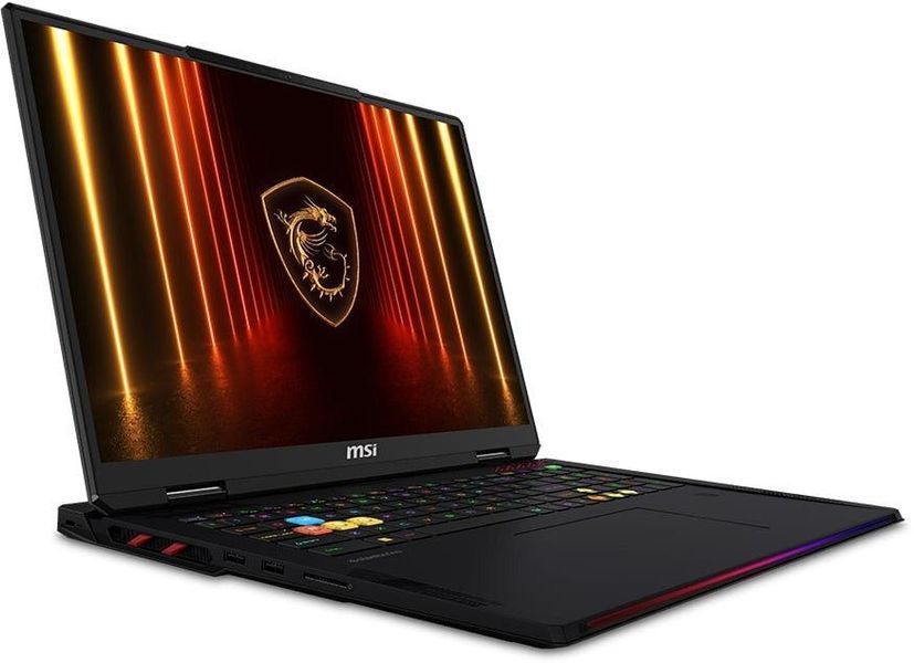 Ноутбук MSI Raider 18 HX AI A2XWJG-221PL-G2A (RAIDER_18_HX_AI_A2XWJG-221PL-G2A), Ultra 9-285HX / 18&Prime; / RAM 64 ГБ / SSD 2 x 2 ТБ / GeForce RTX 5090 / Windows 11 Professional / Black