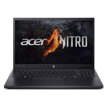 Ноутбук ACER Nitro V 15 (NH.U3QEP.003), AMD Ryzen 5 150 / 15.6&Prime; / 165 Гц / RAM 16 ГБ DDR5 / SSD 512 ГБ / AMD Radeon 660M + RTX 5050 / Без ОС / Чорний
