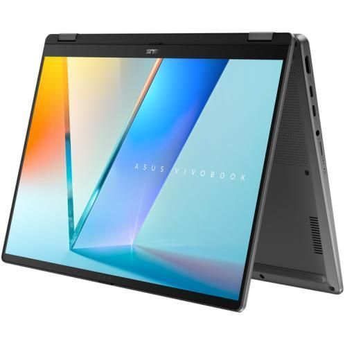 Ноутбук Asus Vivobook 14 Flip (TP3407SA-SG146W), 14" / OLED / Intel Core Ultra 5 226V / RAM 16 ГБ / SSD 512 ГБ / Windows 11 Home / Сірий