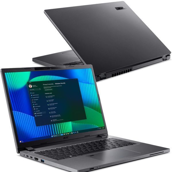 Ноутбук Acer TravelMate P2 TMP214-55-G2-TCO (NX.B7SEP.004), i5-1334U / 14&Prime; / RAM 16 ГБ / SSD 512 ГБ / Windows 11 Professional / сталевий сірий