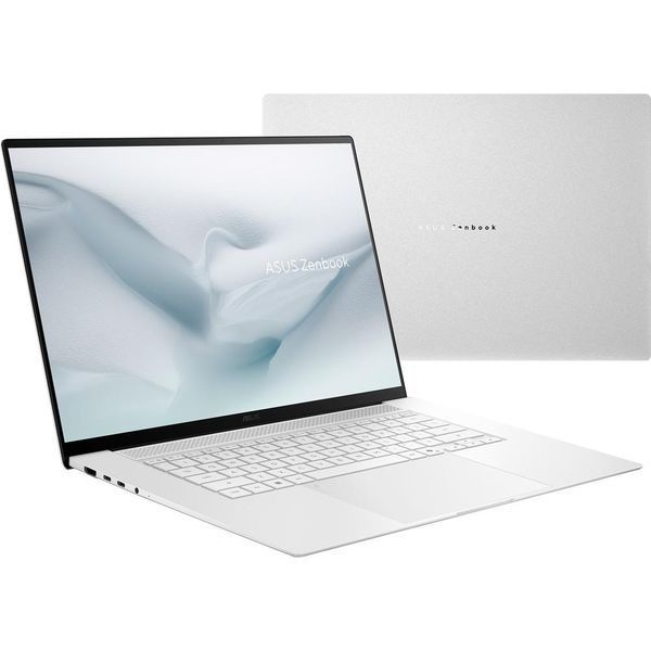 Ноутбук ASUS Zenbook S 16 (UM5606GA-SR658X), AMD Ryzen AI 9 465 / 16" / OLED / 120 Гц / Touch / RAM 24 ГБ LPDDR5X / SSD 1 ТБ / AMD Radeon 880M / Windows 11 Pro / Білий
