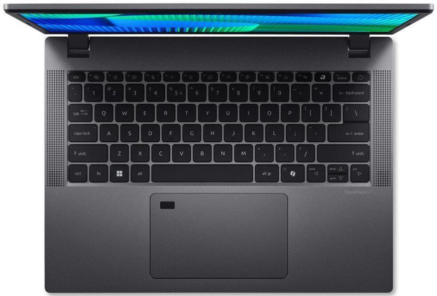 Ноутбук Acer TravelMate P2 TMP214-55-G2-TCO (NX.B7SEP.004), i5-1334U / 14&Prime; / RAM 16 ГБ / SSD 512 ГБ / Windows 11 Professional / сталевий сірий