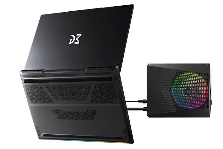 Ноутбук DREAMMACHINES (RX5080-16PL25), Intel Core Ultra 9 275HX / 16" / 300Hz / Mini LED / RAM 32 ГБ DDR5 / SSD 1 ТБ / RTX 5080 / Dos / Чорний / Зовнішній блок рідинного охолодження (Dream Water Cooler)