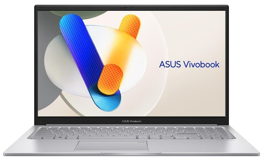 Ноутбук ASUS Vivobook 15 (X1504VA-BQ4282W), 15.6" / IPS / Intel Core 3 100U / RAM 16GB / SDD 512GB / Windows 11 Home / Сріблястий