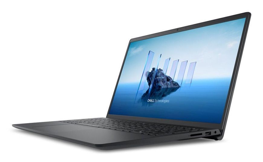 Ноутбук Dell Pro 15 Essential (PV15250_RPLU_008_P8L_UBU_NOBK-05), Intel Core i7-1355U / 15.6" / 120 Гц / RAM 16 ГБ DDR5 / SSD 1 ТБ / Intel UHD Graphics / Ubuntu / Чорний