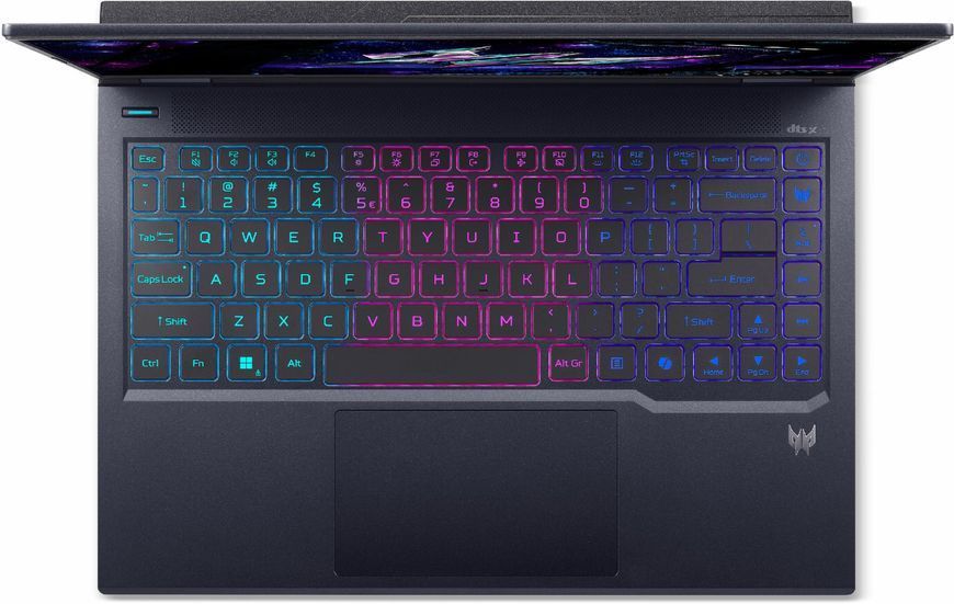 Ноутбук Acer Predator Helios Neo 14 (NH.QY1EP.002), Intel Core Ultra 9 285H / 14.5" / OLED / 120Hz / RAM 32GB LPDDR5x / SSD 2 TB / RTX5070 / Windows 11 Home / Чорний