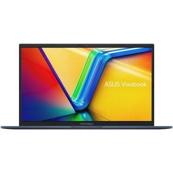 Ноутбук ASUS VivoBook 17 (X1704ZA-I38512DX_16GB#NL), Intel Core i3-1215U / 17,3" / RAM 16 ГБ DDR4 / SSD 512 ГБ / UHD Graphics / Windows 11 Home / Синій