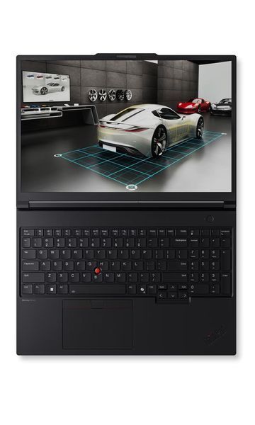 Ноутбук Lenovo ThinkPad P16 Gen 3 (21RQ005CPB), Intel Core Ultra 7 255HX / 16" / RAM 64 ГБ DDR5 / SSD 1 ТБ / Intel Graphics + RTX PRO 2000 / Windows 11 Pro / Чорний