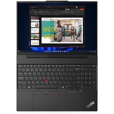 Ноутбук Lenovo ThinkPad E16 Gen 2 (21M5000HUS), AMD Ryzen 5 7535U / 16" / WUXGA / RAM 8 GB / SSD 256 GB / Windows 11 Pro / Чорний