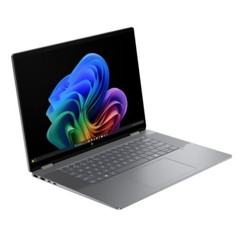 Ноутбук HP OmniBook X Flip 16-ar0016nw (CX5D7EA), 16" / OLED / Touch / AMD Ryzen AI 5 340 / RAM 16 ГБ LPDDR5x / SSD 1 ТБ / AMD Radeon 840M / Windows 11 / Сірий