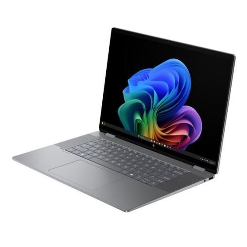 Ноутбук HP OmniBook X Flip 16-ar0016nw (CX5D7EA), 16" / OLED / Touch / AMD Ryzen AI 5 340 / RAM 16 ГБ LPDDR5x / SSD 1 ТБ / AMD Radeon 840M / Windows 11 / Сірий