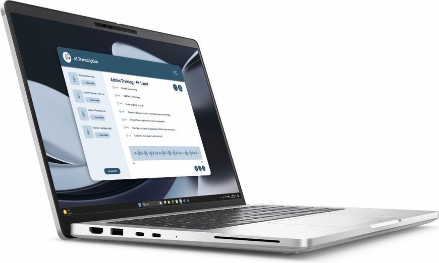 Ноутбук Dell Pro 14 Plus PB14255 (PB14255_FRAI7PRO35032GB1TBW3Y_K-05), AMD Ryzen AI 7 PRO 350 / 14" / RAM 32 ГБ LPDDR5 / SSD 1 ТБ / AMD Radeon 860M / Windows 11 Pro / Сірий