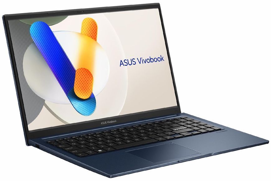 Ноутбук ASUS Vivobook 15 (X1504VA-BQ4285W), 15.6" / IPS / Intel Core 3 120U / RAM 24GB / SDD 512GB / Windows 11 Home / Синій
