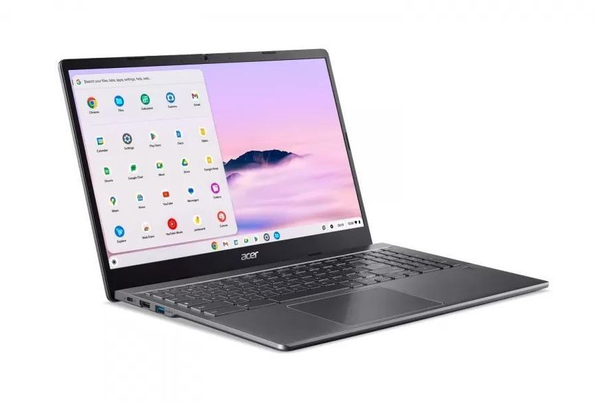 Ноутбук Acer Chromebook Plus 515 CBE595-2-TCO (NX.J33EP.001), i5-1334U / 15.6&Prime; / RAM 16 ГБ / SSD 512 ГБ / Chrome / Gri