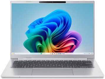 Ноутбук ACER Aspire A14-I71M (NX.JVTEP.00F), Intel Core Ultra 5 325 / 14" / OLED / RAM 16 ГБ LPDDR5X / SSD 512 ГБ / Intel Graphics / Windows 11 Home / Сірий