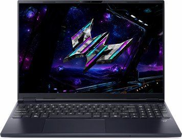 Ноутбук PREDATOR Helios Neo 16S (NH.U4YEP.008), Intel Core Ultra 9-290HX Plus / 16" / OLED / 240 Гц / RAM 32 ГБ DDR5 / SSD 1 ТБ / Intel Graphics + RTX 5080 / Windows 11 Pro / Чорний