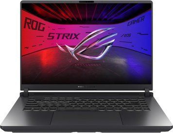 Ноутбук ASUS ROG Strix G16 (90NR0N71-M00070|520M2), Intel Core i5-13450HX / 16&Prime; / 165 Гц / RAM 16 ГБ DDR5 / SSD 512 ГБ + 2 ТБ / RTX 5050 / Windows 11 Home / Темно-сірий