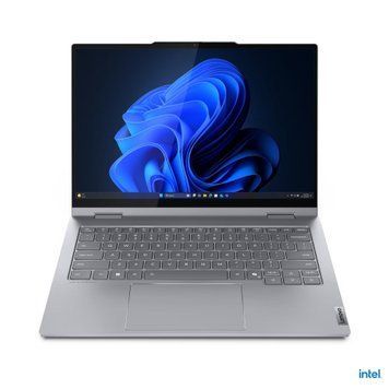 Ноутбук 2в1 Lenovo ThinkBook 14 G5 IAU (21SQ000FRI), 14" / WUXGA / IPS / Touch / Intel Core Ultra 7 255U / RAM 16гб / SSD 512гб / Windows 11 Pro / Сірий