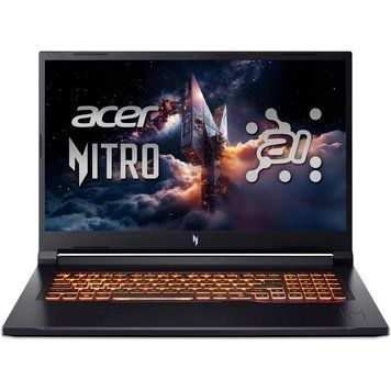 Ноутбук ACER Nitro V16 AI ANV16-42-R8ML (NH.U1HEX.00K), AMD Ryzen 5 240 / 16&Prime; / RAM 16 ГБ / SSD 512 ГБ / GeForce RTX 5050 8GB / Free DOS / Shale Black
