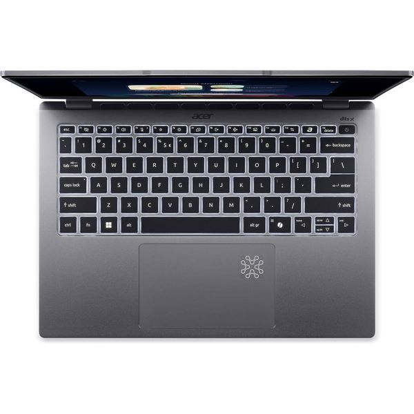 Ноутбук Acer Swift Go 14 AI OLED SFG14-64-R4CJ (NX.JDAEX.003), AMD Ryzen AI 7 350 / 14&Prime; / RAM 16 ГБ / SSD 1 ТБ / AMD Radeon 860M / Windows 11 Home / Sparkly Silver