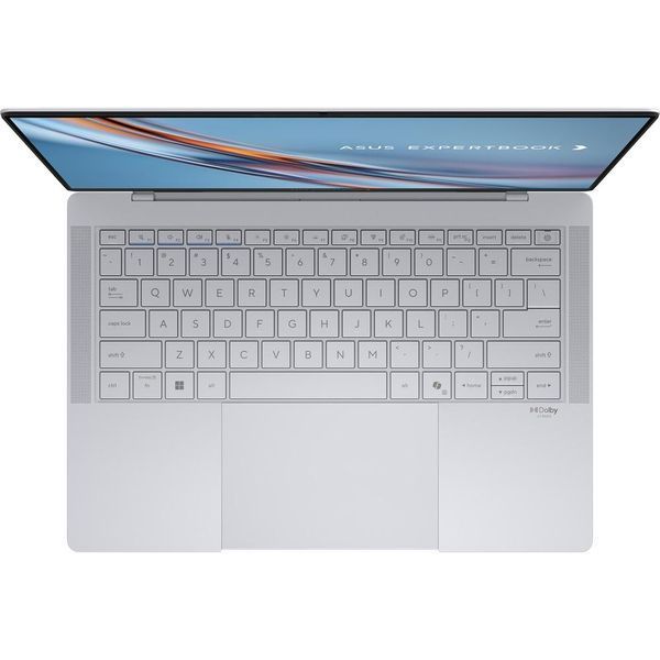 Ноутбук ASUS ExpertBook Ultra (B9406CAA-TH1172X), Intel Core Ultra X7 358H / 14" / 120 Гц / OLED / Сенсорний / RAM 64 ГБ LPDDR5X / SSD 1 ТБ / Intel Arc B390 / Windows 11 Pro / Світло-сірий