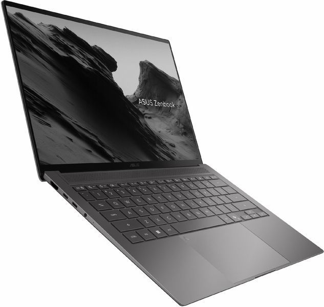 Ноутбук ASUS Zenbook S 14 (UX5406AA-SW302X), Intel Core Ultra 9 386H / 14" / OLED / 120 Гц / RAM 32 ГБ LPDDR5X / SSD 1 ТБ / Intel Graphics / Windows 11 Pro / Сірий