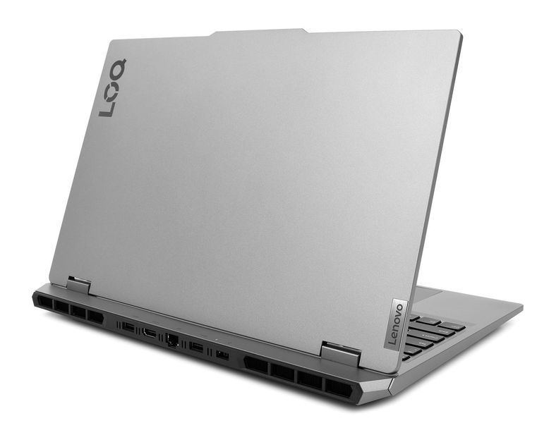 Ноутбук Lenovo LOQ 15 (83DX00F2PB|5M232), AMD Ryzen 7 7445HS / 15.6" / 144 Гц / RAM 32 ГБ DDR5 / SSD 512 ГБ / RTX 3050 / Windows 11 Home / Сірий