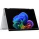 Ноутбук HP OmniBook X Flip 16-as0003nw (C6RR9EA), 16" / OLED / 120 Hz / Touch / Intel Core Ultra 7 258V / RAM 32 ГБ LPDDR5x / SSD 1 ТБ / Intel Arc 140V / Windows 11 / Сріблястий