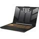 Ігровий ноутбук Asus TUF F15 FX507ZC4, (FX507ZC4-HN009) Intel Core i5-12500H / RAM 16 ГБ / SSD 512 ГБ / RTX 3050 / No OS / сірий