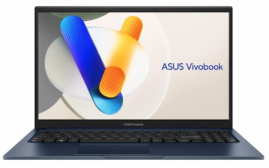 Ноутбук ASUS Vivobook 15 (X1504VA-BQ4291), 15.6" / IPS / Intel Core 3 120U / RAM 16GB / SDD 512GB / Без ОС / Синій
