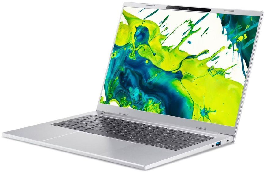 Ноутбук ACER Aspire A14-I71M (NX.JVTEP.00F), Intel Core Ultra 5 325 / 14" / OLED / RAM 16 ГБ LPDDR5X / SSD 512 ГБ / Intel Graphics / Windows 11 Home / Сірий