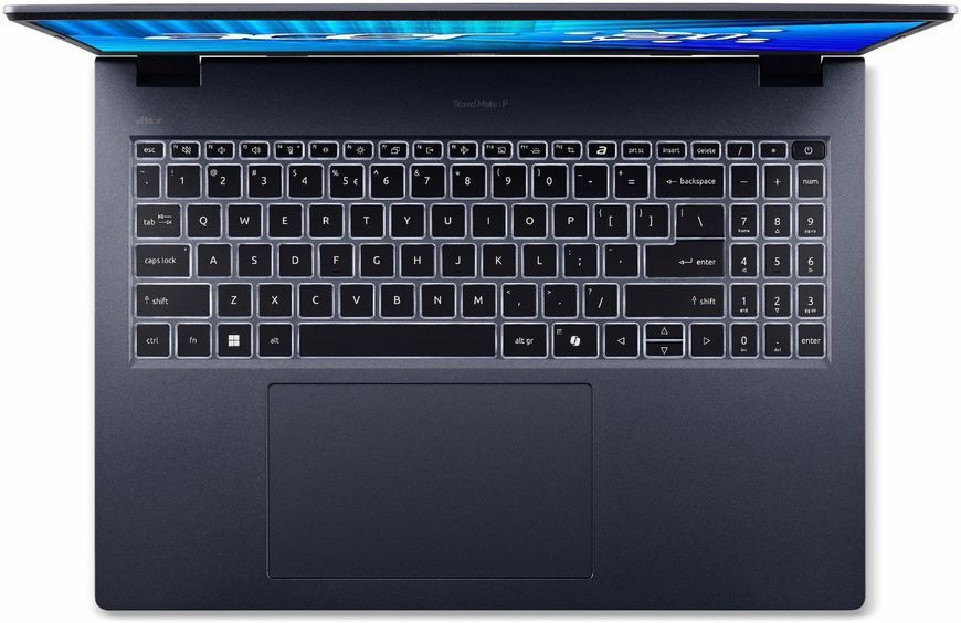 Ноутбук Acer TravelMate P4 16 TMP416-74-TCO (NX.BG6EP.001), Ultra 5-225H / 16&Prime; / RAM 16 ГБ / SSD 512 ГБ / Windows 11 Professional / Slate Blue
