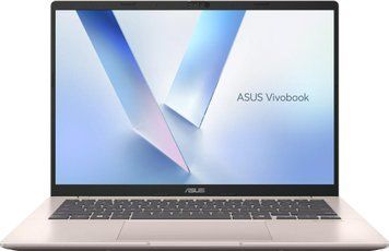 Ноутбук ASUS Vivobook 14 M1407KA (ASM1407KA-LY186W), AMD Ryzen AI 5 330 / 14" / RAM 16 ГБ DDR5 / SSD 1 ТБ / AMD Radeon 820M / Windows 11 Home / Золотистий