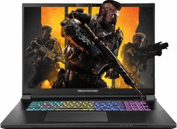 Ноутбук DREAMMACHINES RX5090, (RX5090-18PL21) 18" / 2560 x 1600px / 240Hz / Ultra 9-275HX / RAM 32 ГБ / SSD 1 ТБ / GeForce RTX 5090 24GB / Без ОС / Чорний