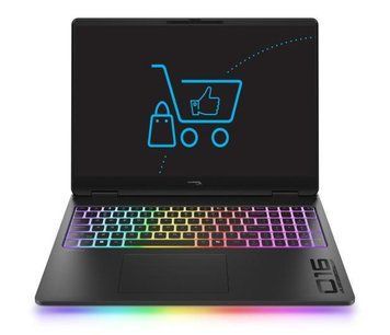Ноутбук HyperX OMEN 16 MAX (D9DR6EA), Intel Core Ultra 7 270HX Plus / 16&Prime; / OLED / 240 Гц / RAM 32 ГБ DDR5 / SSD 1 ТБ / Intel Graphics + RTX 5080 / Без ОС / Чорний
