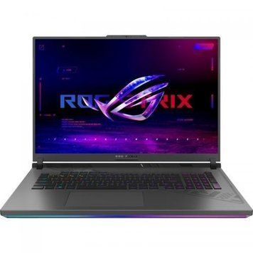 Ноутбук ASUS ROG Strix G18 (2025) (G814FM-S8010), AMD Ryzen 9 9955HX / 18&Prime; / RAM 16 ГБ / SSD 512 ГБ / GeForce RTX 5060 8GB / DOS / Eclipse Gray