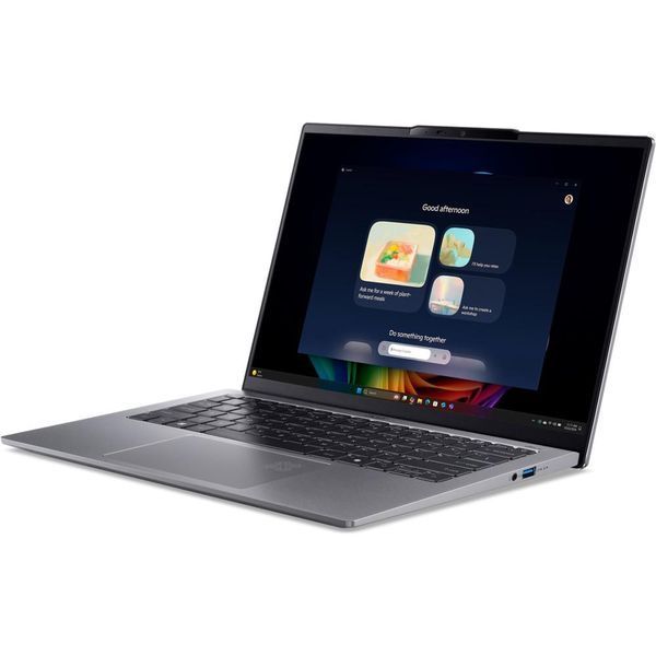 Ноутбук Acer Swift Go 14 AI OLED SFG14-64-R6AX (NX.JDAEX.002), AMD Ryzen AI 5 340 / 14&Prime; / RAM 16 ГБ / SSD 512 ГБ / AMD Radeon 840M / Windows 11 Home / Sparkly Silver
