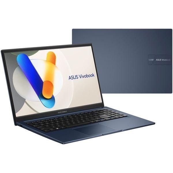 Ноутбук Asus 15.6'' Vivobook 15, (X1504VA-BQ140) Intel Core i7-1355U / RAM 16 ГБ / SSD 1 ТБ / No OS / синій