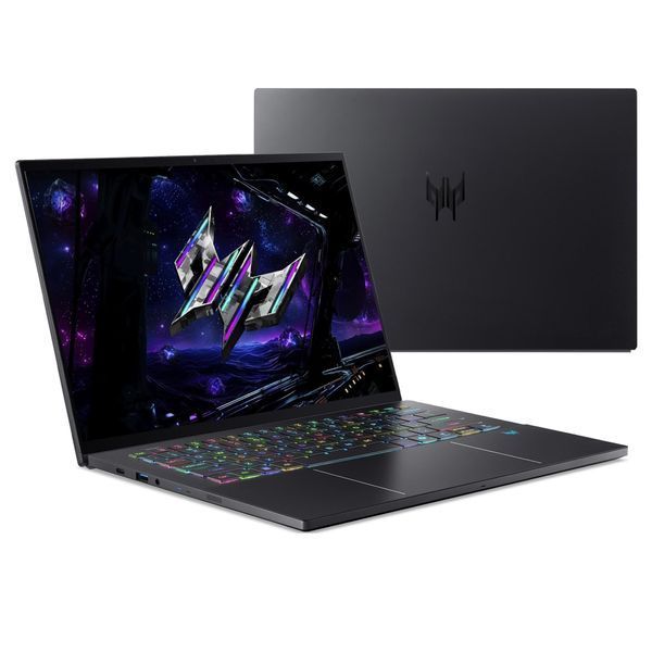 Ноутбук PREDATOR Triton 14 AI PT14-52T (NH.QU9EP.003) 14.5" / 2880 x 1800px / OLED / Touch / 165Hz / Ultra 9-288V / RAM 32 ГБ / SSD 2 ТБ / GeForce RTX 5070 8GB / Windows 11 Professional / Чорний