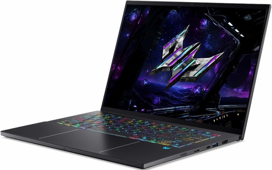Ноутбук PREDATOR Triton 14 AI PT14-52T (NH.QU9EP.003) 14.5" / 2880 x 1800px / OLED / Touch / 165Hz / Ultra 9-288V / RAM 32 ГБ / SSD 2 ТБ / GeForce RTX 5070 8GB / Windows 11 Professional / Чорний
