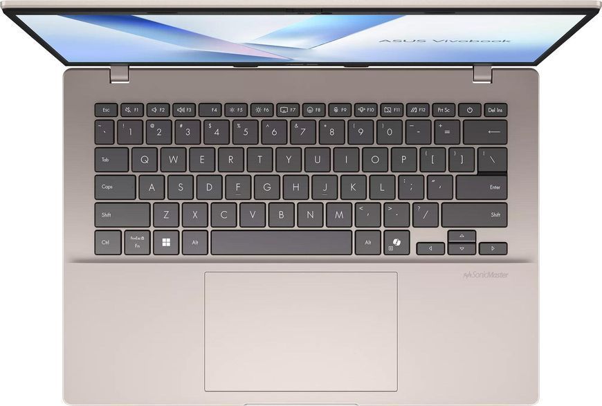 Ноутбук ASUS Vivobook 14 M1407KA (ASM1407KA-LY186W), AMD Ryzen AI 5 330 / 14" / RAM 16 ГБ DDR5 / SSD 1 ТБ / AMD Radeon 820M / Windows 11 Home / Золотистий