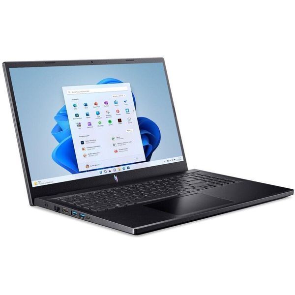 Ноутбук Acer Nitro V 15 (NH.QZAEP.00X), i9-13900H / 15.6&Prime; / RAM 16 ГБ / SSD 512 ГБ / RTX 5060 / Windows 11 Home / Negru