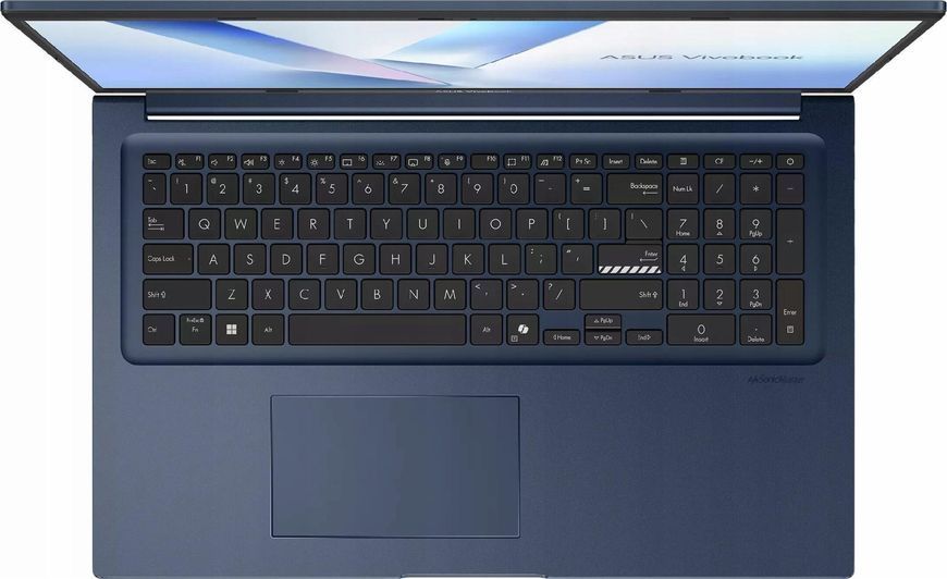 Ноутбук ASUS Vivobook 17 (X1704MA-AU012W), Intel Core 5 320 / 17.3" / RAM 16 ГБ DDR4 / SSD 512 ГБ / Intel Graphics / Windows 11 Home / Синій