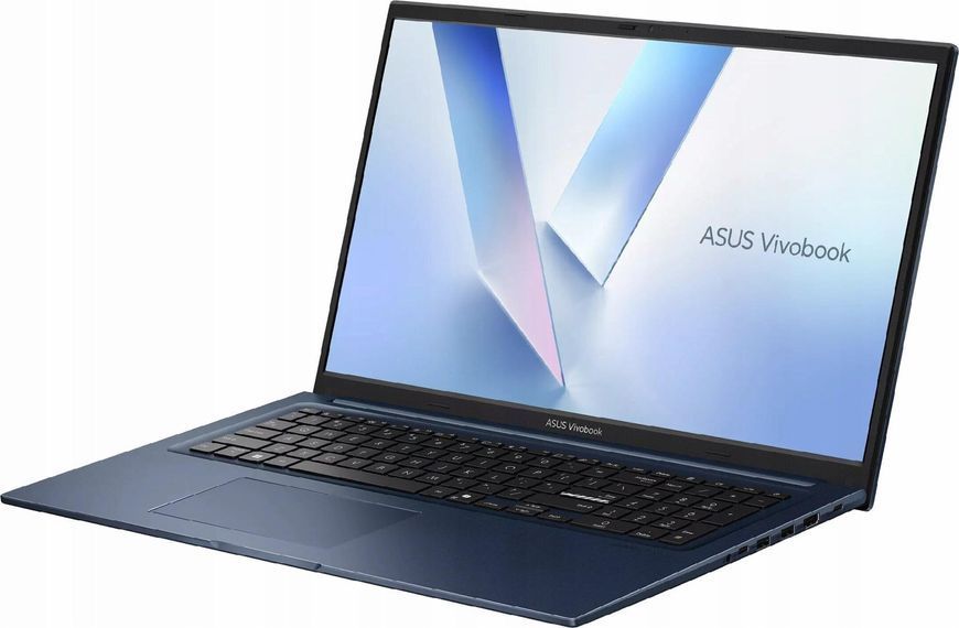 Ноутбук ASUS Vivobook 17 (X1704MA-AU012W), Intel Core 5 320 / 17.3" / RAM 16 ГБ DDR4 / SSD 512 ГБ / Intel Graphics / Windows 11 Home / Синій