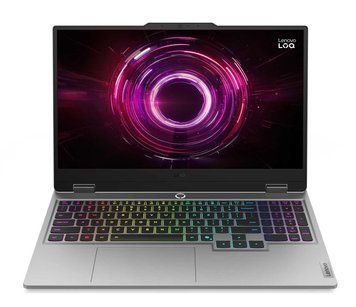 Ноутбук Lenovo LOQ 15 (83JG003EPB), AMD Ryzen 7 250 / 15.6" / 144 Гц / RAM 16 ГБ DDR5 / SSD 512 ГБ / AMD Radeon 780M + RTX 5050 / Windows 11 Home / Сірий